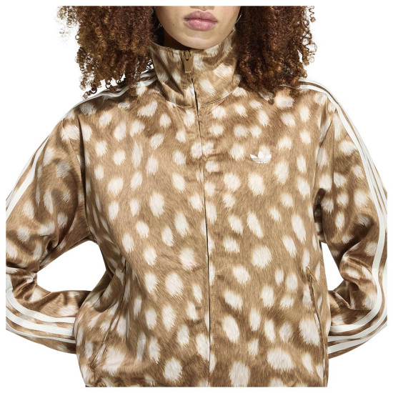 Adidas Γυναικεία ζακέτα Animal Print Firebird Track Top